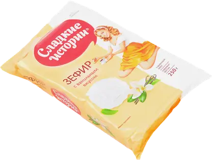 Зефир Сладкие истории ванильный 250г