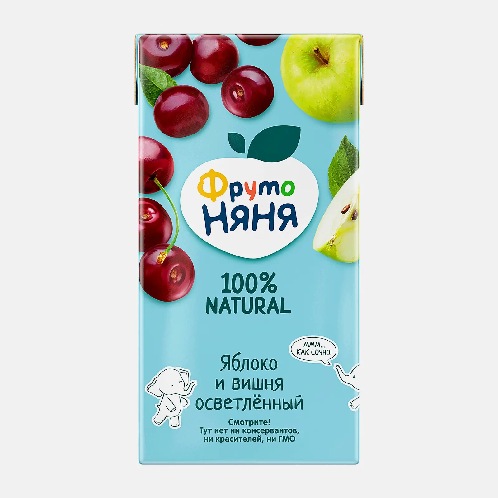 Нектар ФрутоНяня Яблоко-вишня 500мл