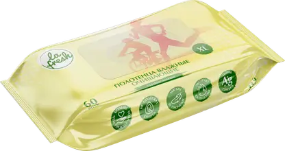 Влажные полотенца La Fresh XL универсальные 60шт