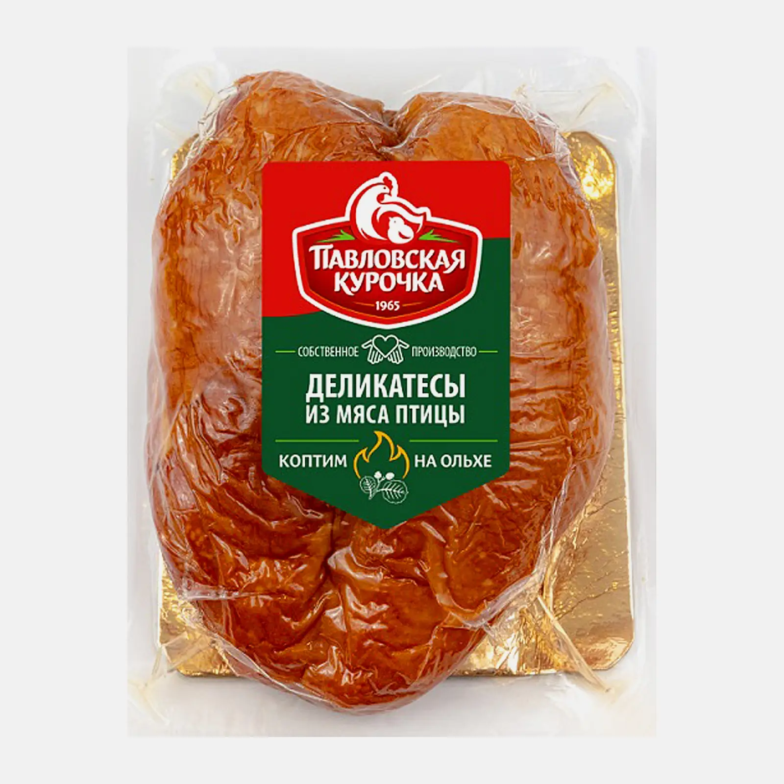 Изображение товара Грудка цыплят-бройлеров Павловская курочка весовая горячее копчение низкий жир полноценный источник