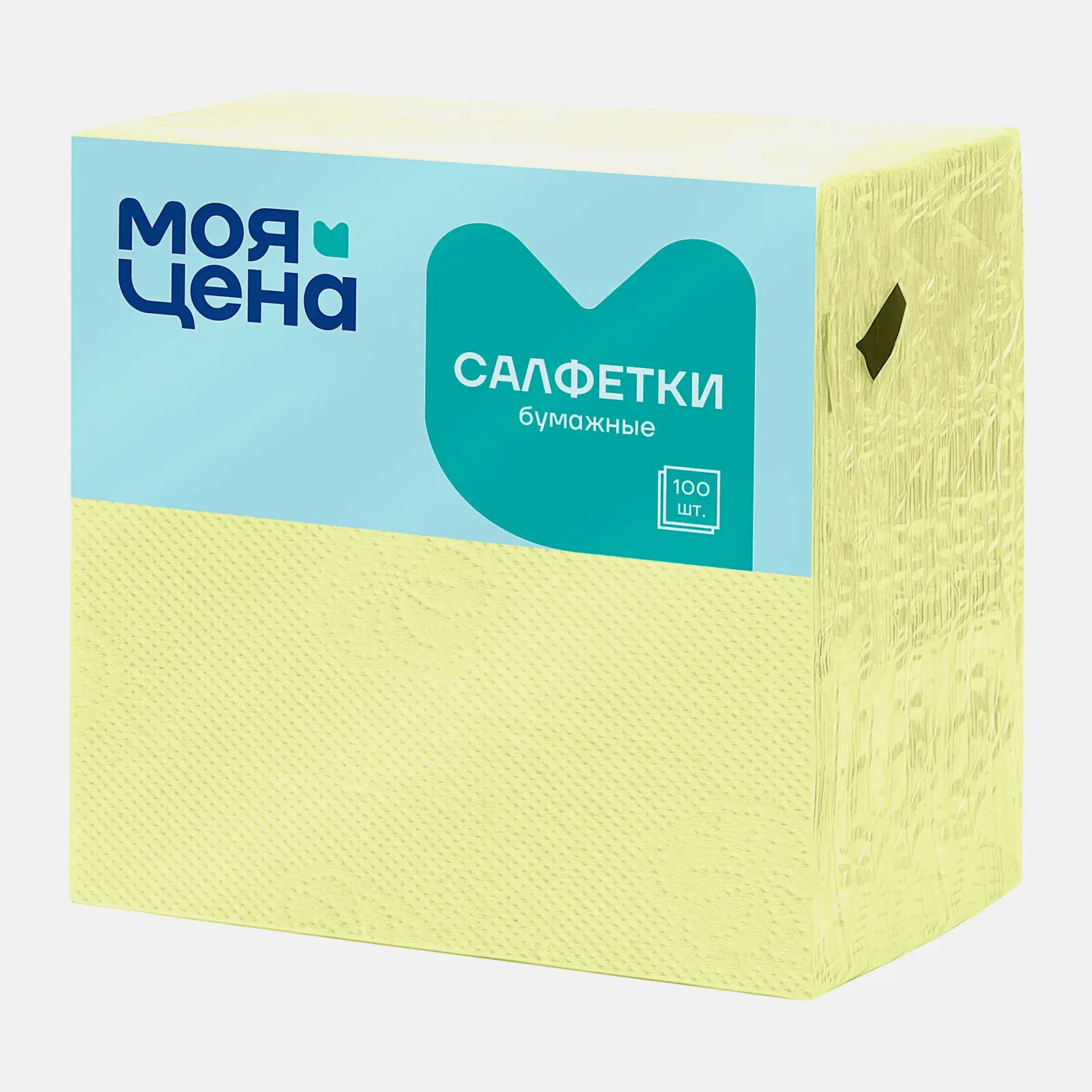 Бумажные салфетки 1 слой Моя цена 24*24см 100шт в ассортименте - фото 2 Бумажные салфетки 1 слой Моя цена 24*24см 100шт в ассортименте - фото 2