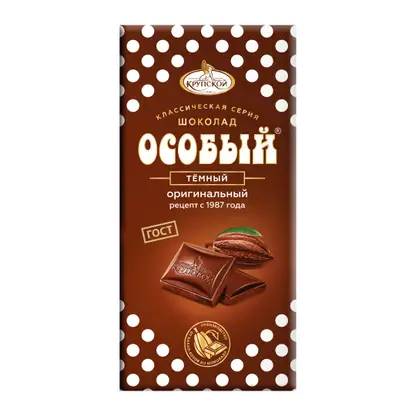 Изображение товара Шоколад Темный Особый 40% 85г