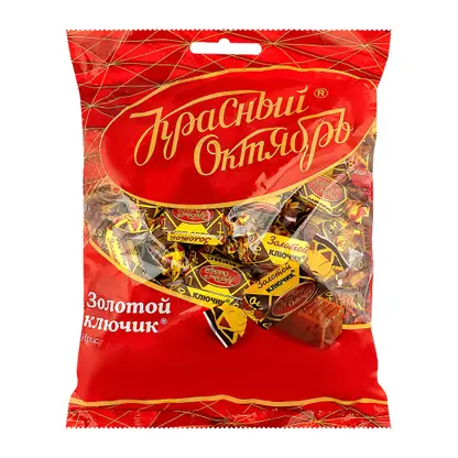 Изображение товара Конфеты Красный октябрь Ирис Золотой ключик 250г