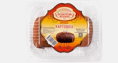 Пирожное Картошка Золотой колос 162г