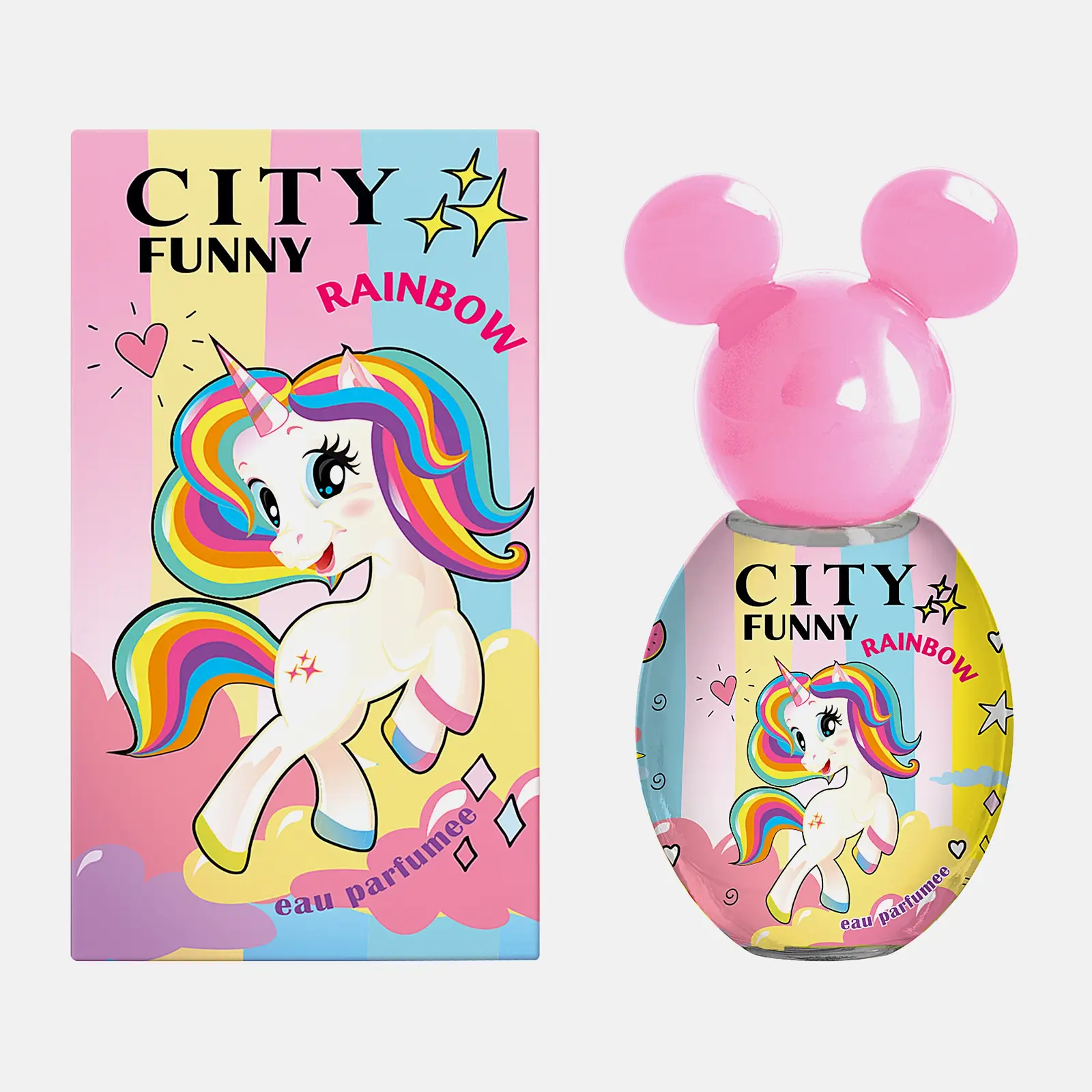 Душистая вода Rainbow Сity Funny детская 30мл