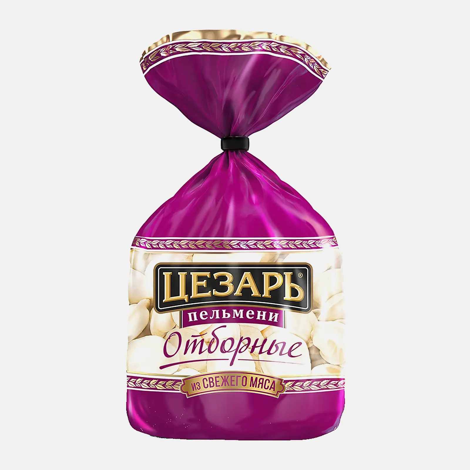 Изображение товара Пельмени Цезарь Отборные 700г - Натуральный продукт