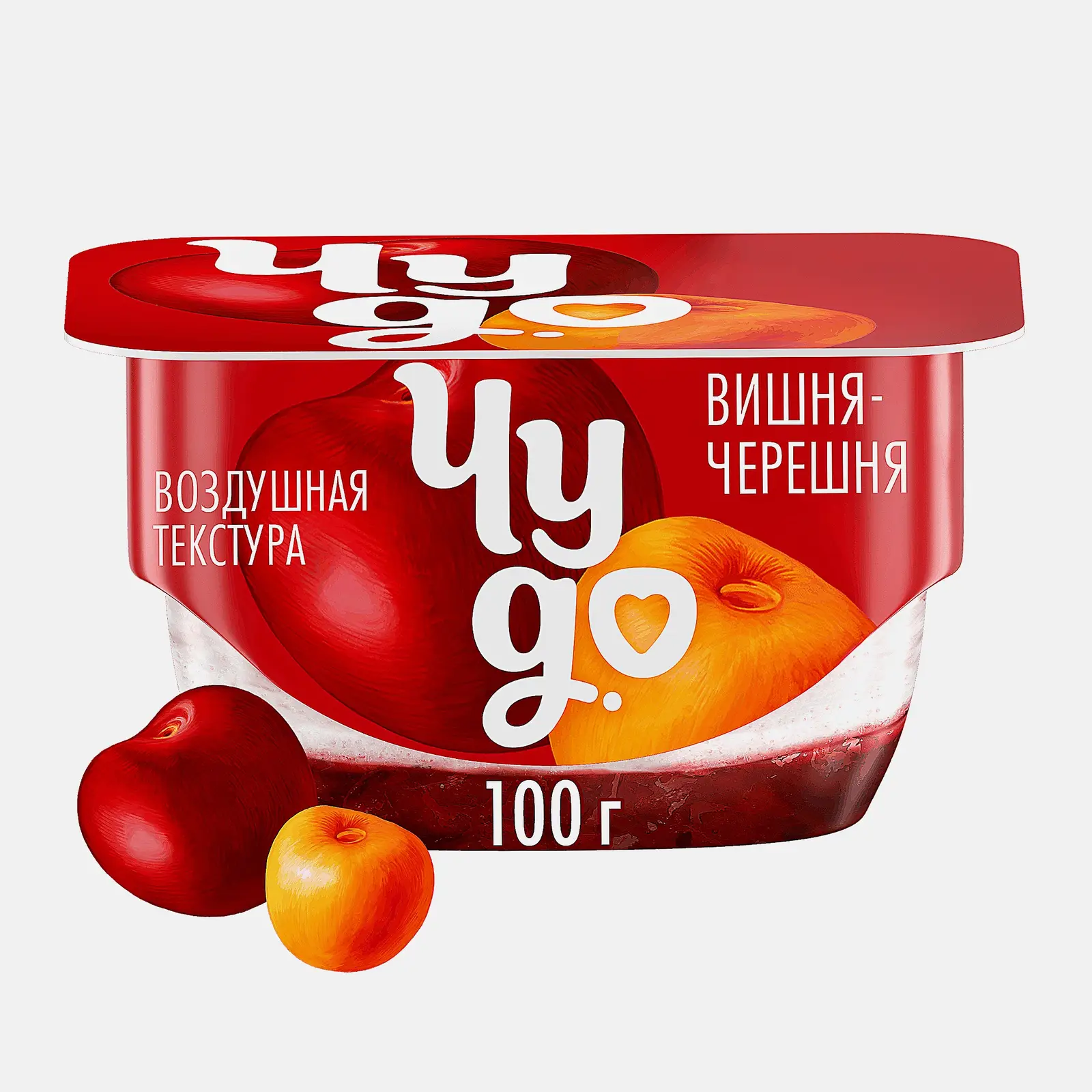 Изображение товара Десерт творожный Чудо Вишня черешня 4% 100г