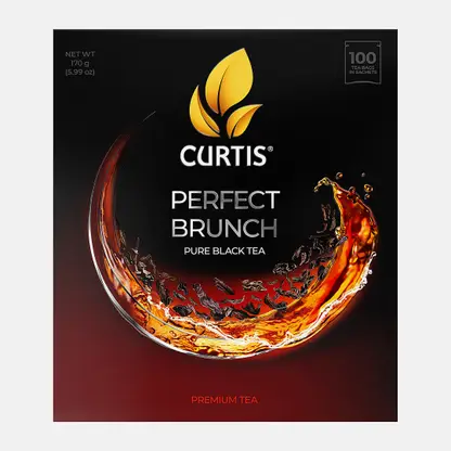 Чай черный Curtis Perfect Brunch классический 100пак 170г