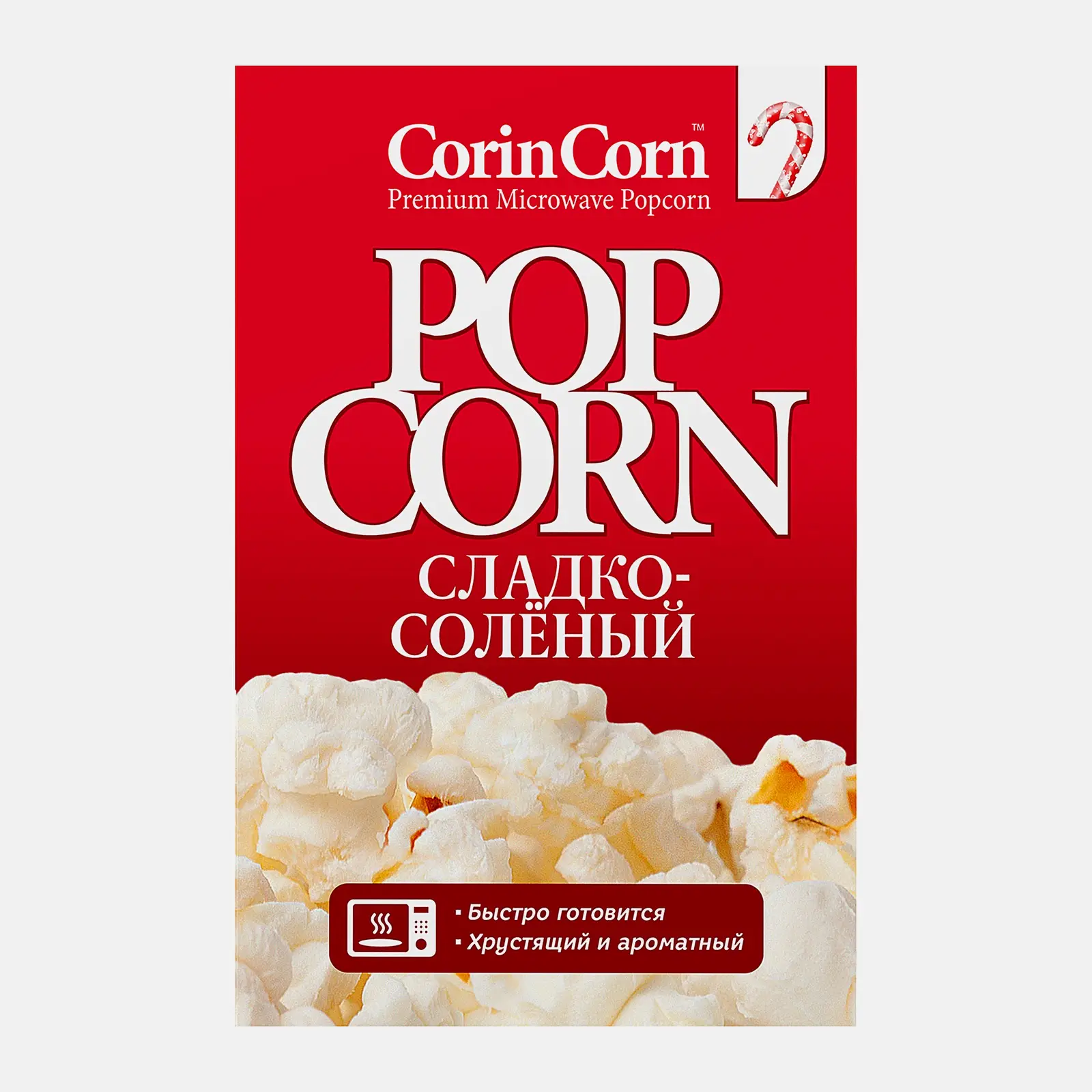 Изображение товара Попкорн Corincorn для СВЧ Сладко-солёный 85г
