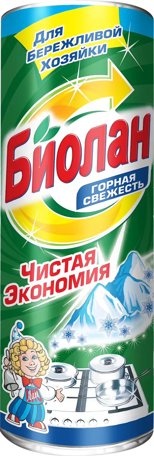 Средство чистящее Биолан Горная свежесть 400г — в каталоге на сайте ...