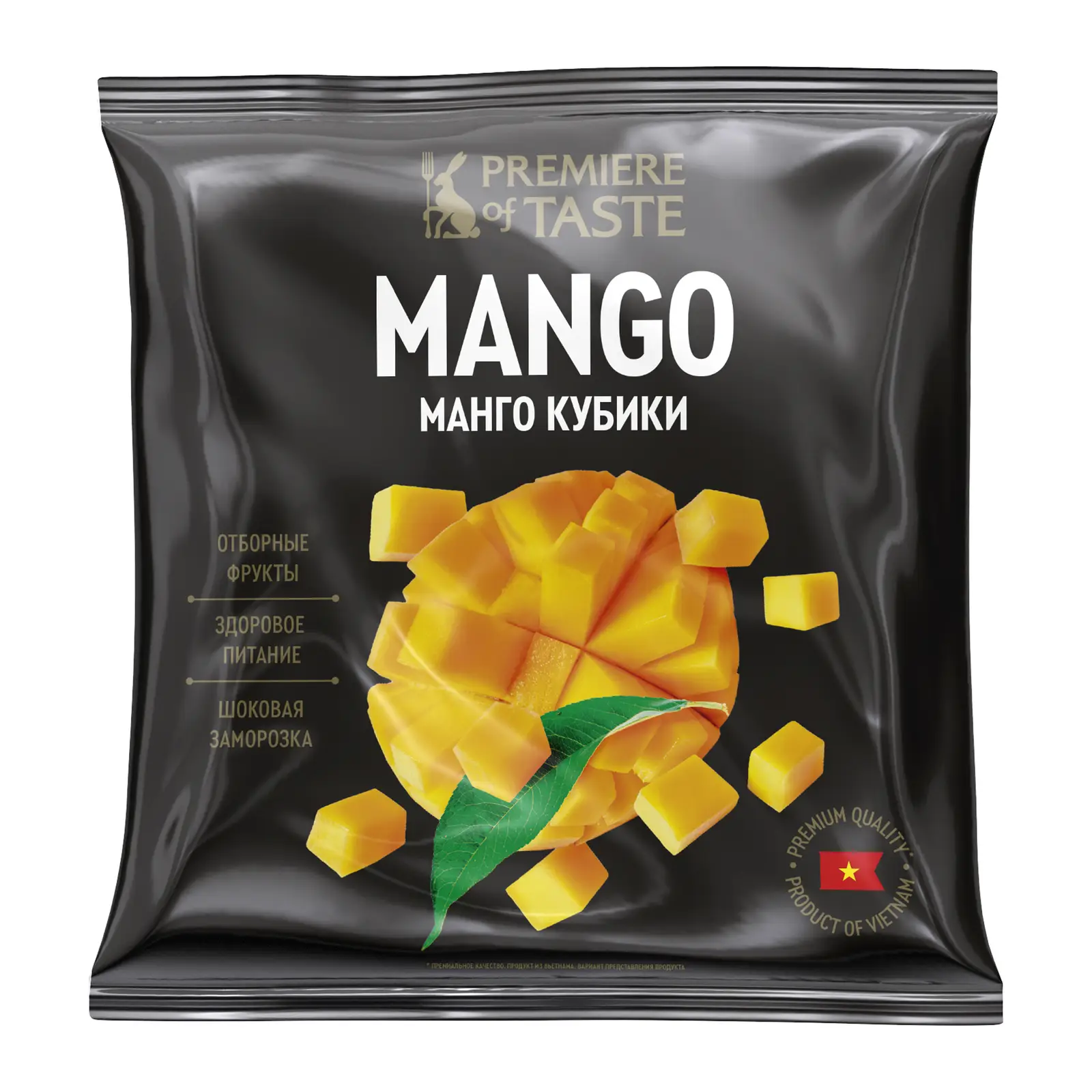 Изображение товара Манго Кео кубики быстрозамороженное Premiere of Taste 300г