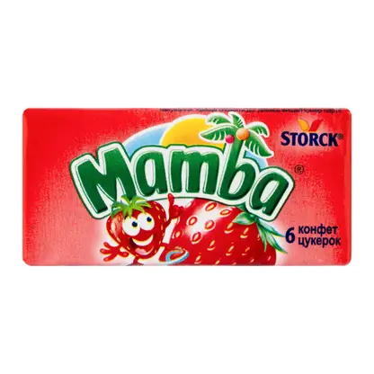 Изображение товара Конфеты жевательные Mamba 26.5г в ассортименте