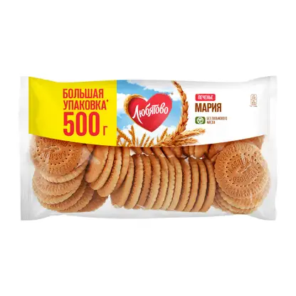 Изображение товара Печенье затяжное Мария Любятово 500г