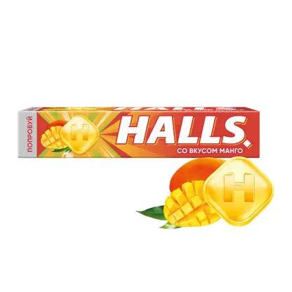Изображение товара Карамель леденцовая Манго Halls 25г