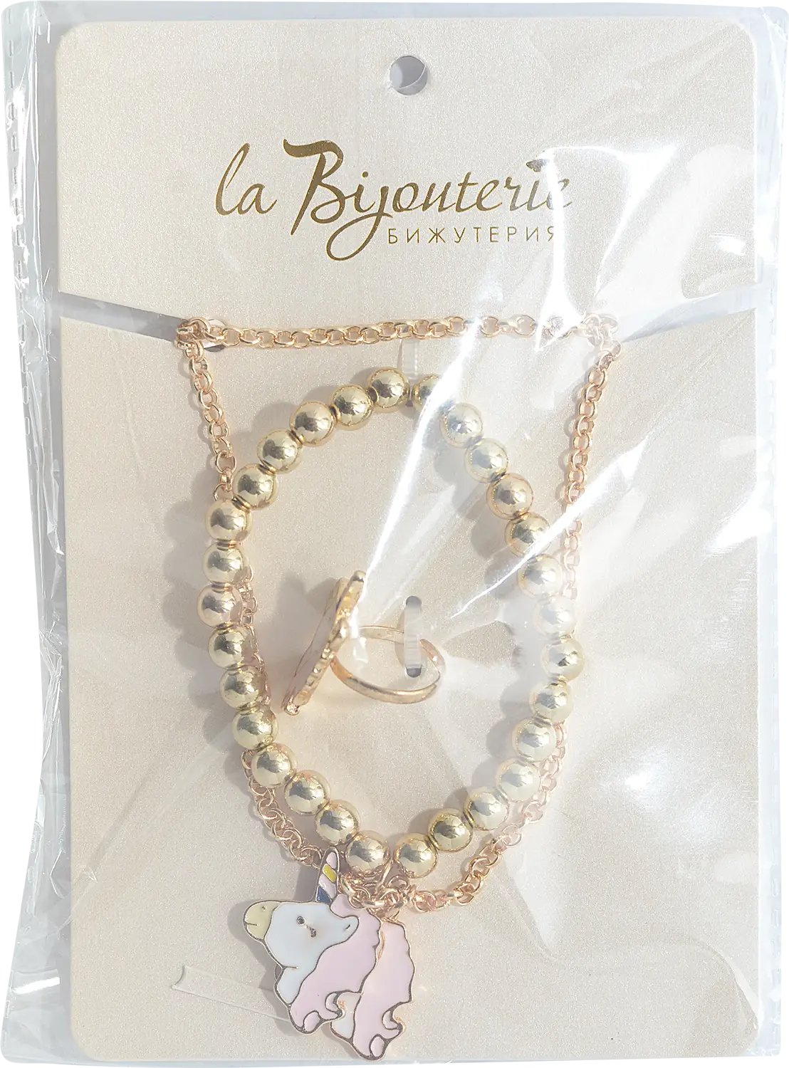 Набор украшений La Bijouterie Kids 51264д 10*14*0.3см 30г
