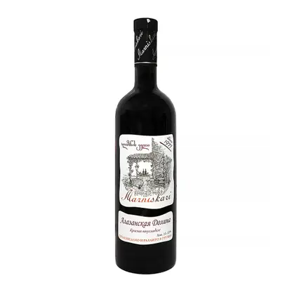 Вино Марискони Алазанская долина красное полусладкое 13% 750мл