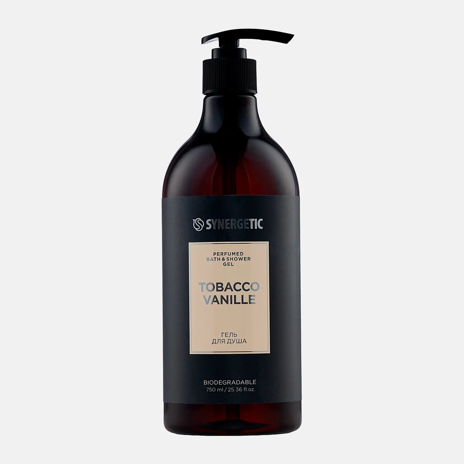 Изображение товара Гель для душа Tobacco Vanille Synergetic 750мл