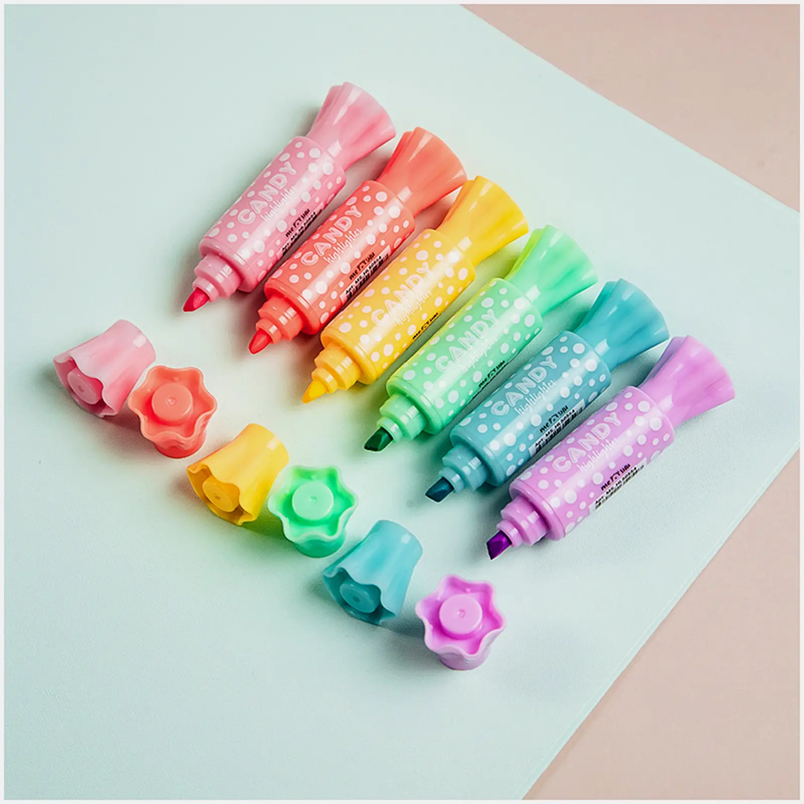 Текстовыделитель двусторонний Meshu Candy 2-4мм в ассортименте - фото 5 Текстовыделитель двусторонний Meshu Candy 2-4мм в ассортименте - фото 5