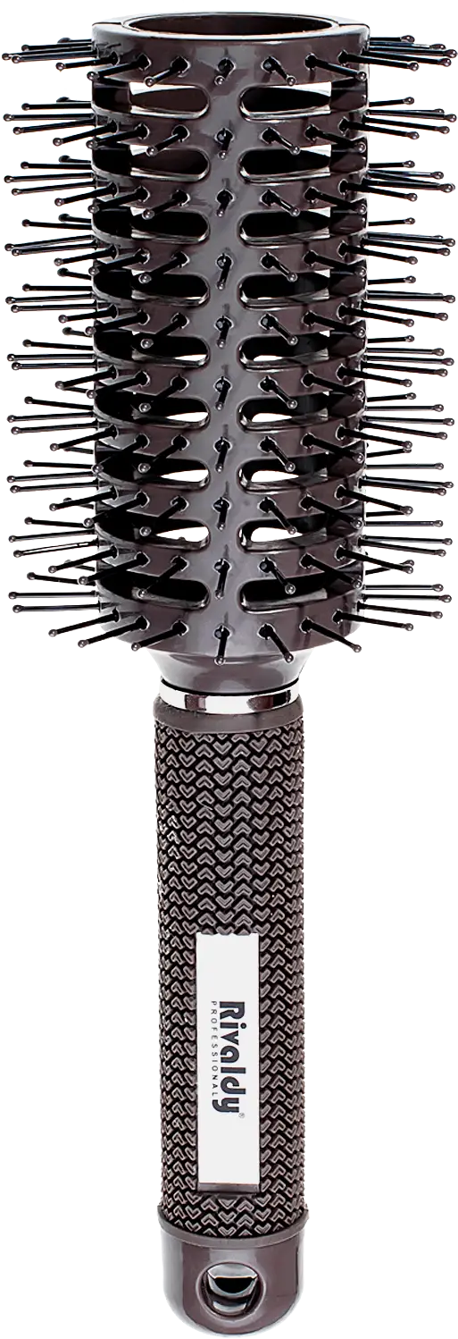 Расческа-брашинг Магнат Brown СМ6862 d-6см 85г