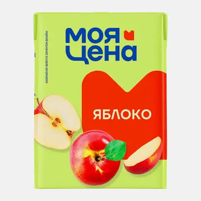 Напиток Моя цена Яблоко осветленный 200мл