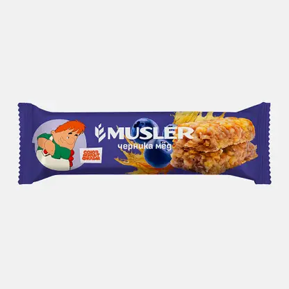 Батончик мюсли Musler Черника и Мед 30г