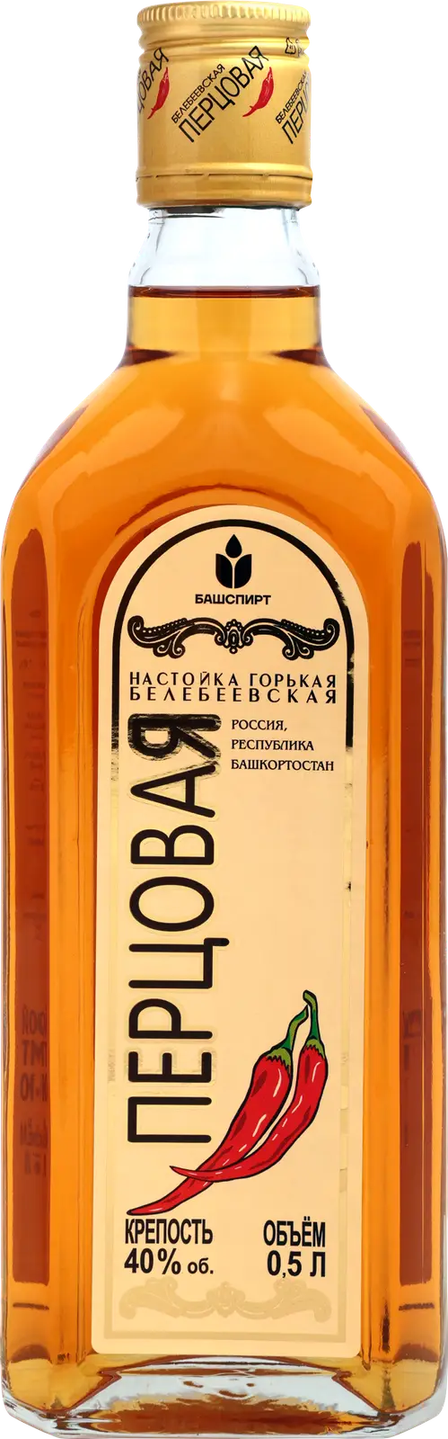 Настойка Белебеевская Перцовая горькая 40% 500мл — в каталоге на сайте сети  Магнит | Краснодар