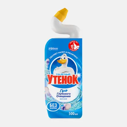 Гель для унитаза Туалетный утенок Морской 500мл