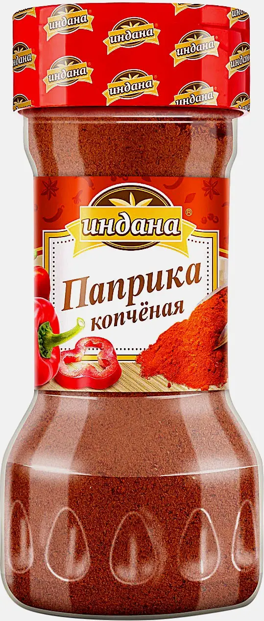 Изображение товара Приправа Индана Паприка копченая 48г для ароматных блюд