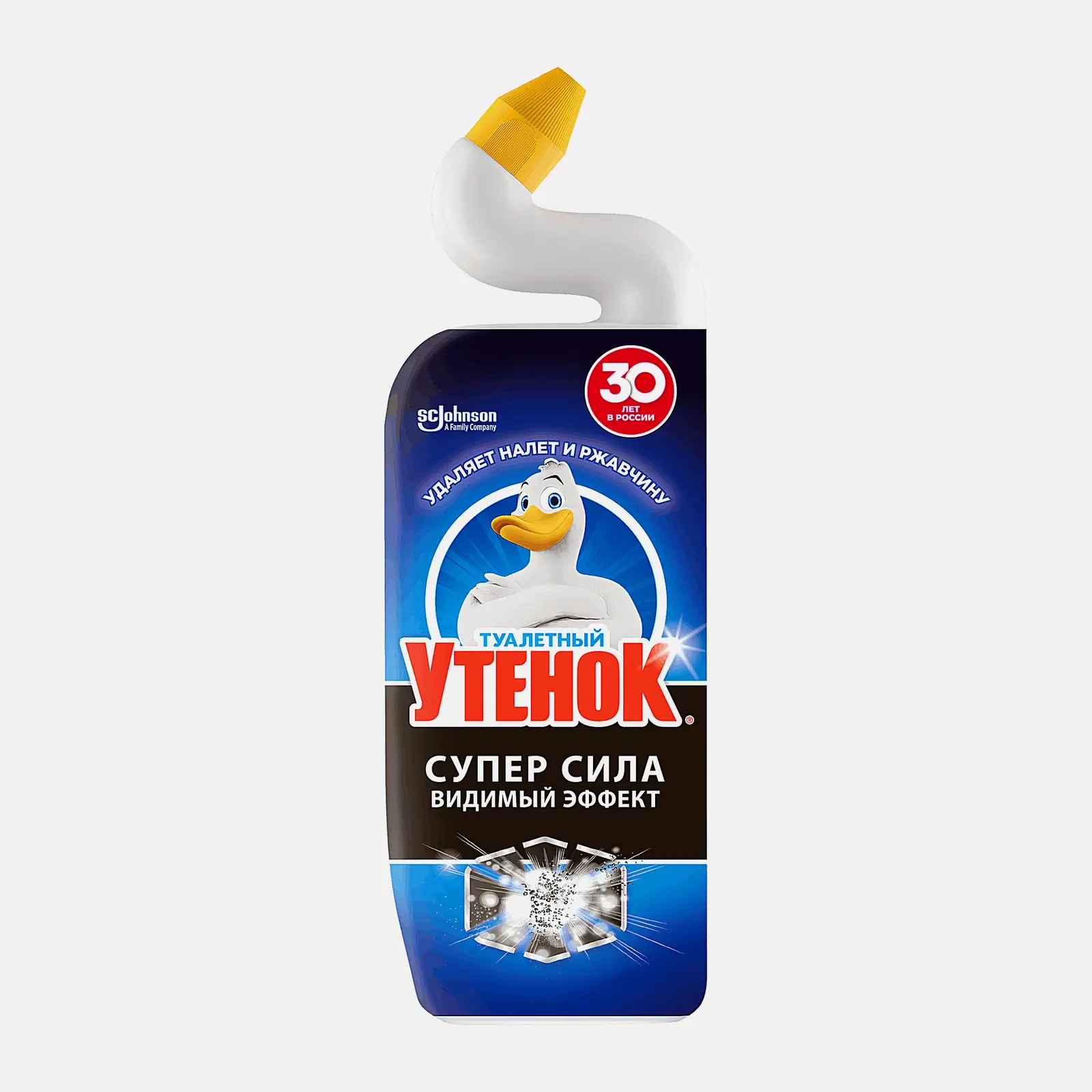 Чистящее средство для унитаза Туалетный утенок Видимый эффект 500мл