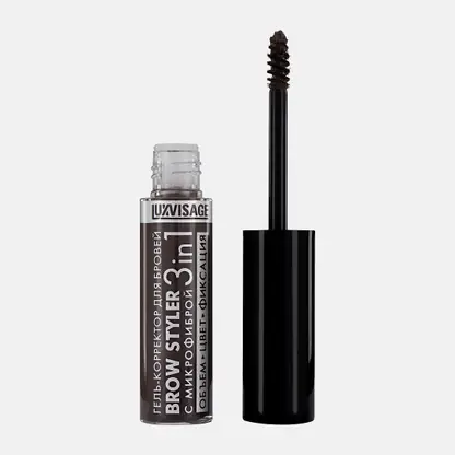 Гель-корректор для бровей Luxvisage Brow Styler 3 in 1 тон 4 Эспрессо