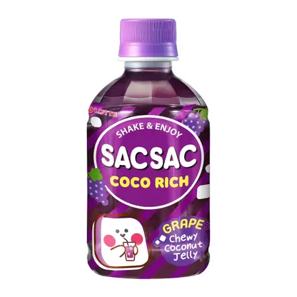 Изображение товара Напиток винограда с кусочками желе Sac Sac Coco Rich 280мл