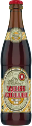 Пиво Weissmuller Hefeweissbier светлое нефильтрованное непастеризованное 5.3% 500мл
