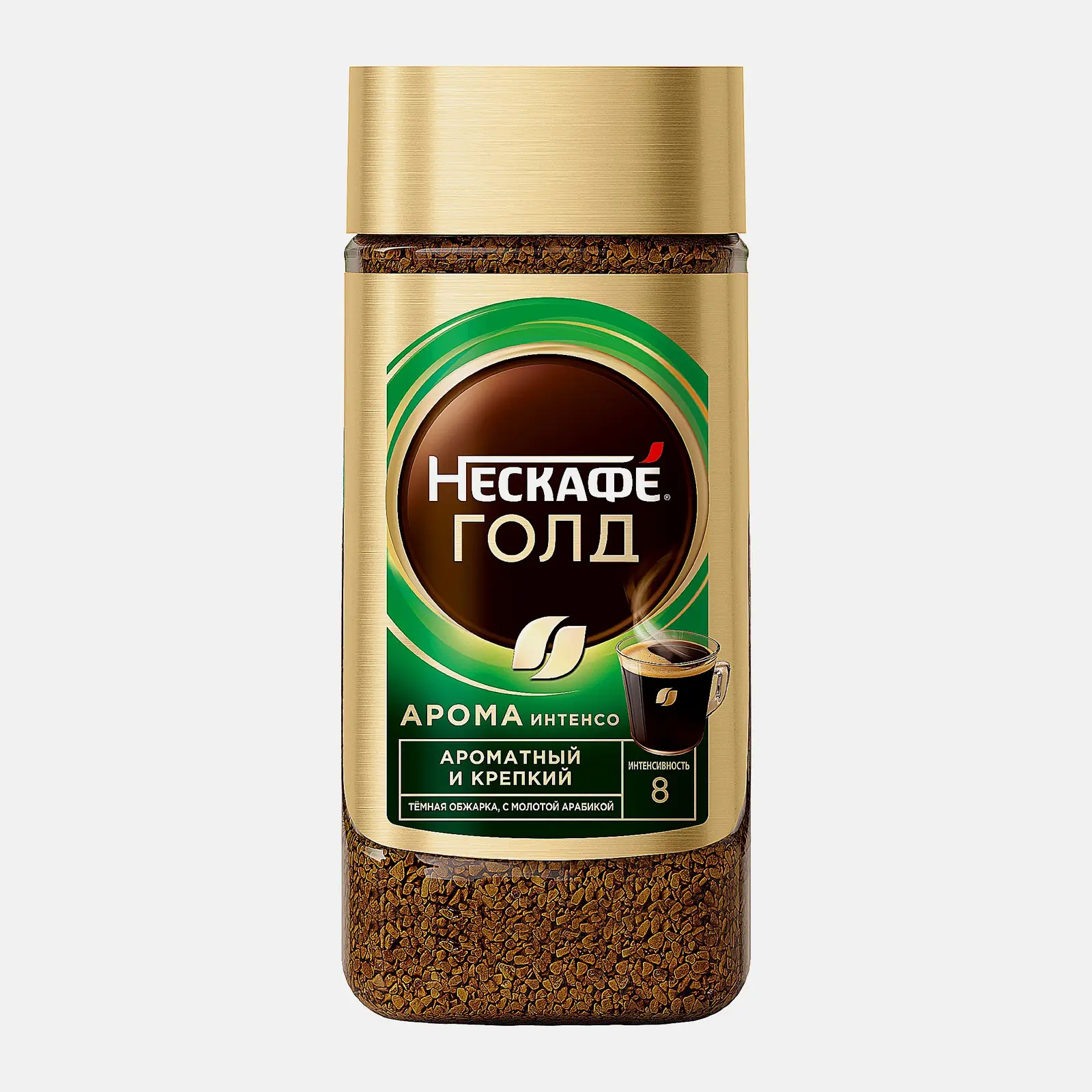 Изображение товара Нескафе Голд Арома Интенсо растворимый кофе 170г