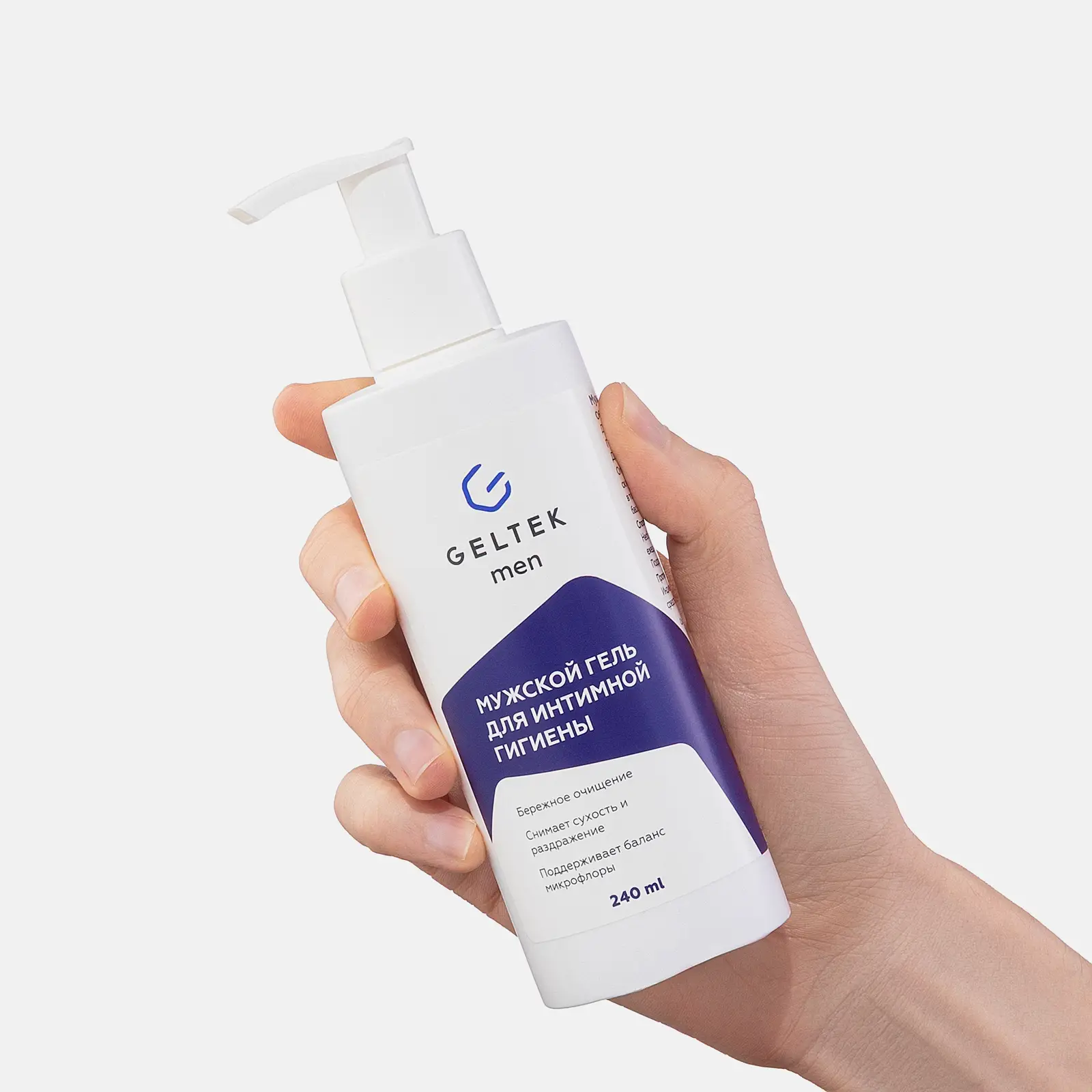 Гель для интимной гигиены Geltek Men мужской 240мл
