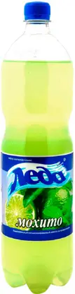 Изображение товара Леда Мохито 1.5л газированный напиток натуральный аромат лимона лайма мята