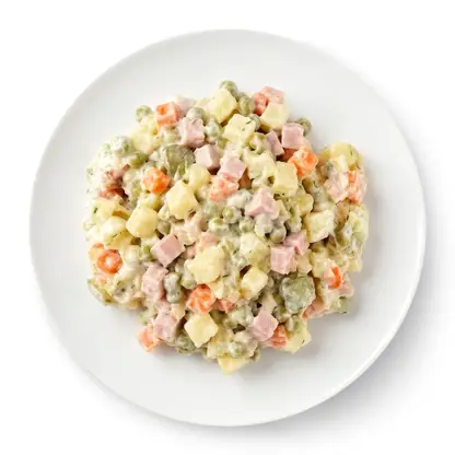 Изображение товара Салат Оливье с ветчиной 200г