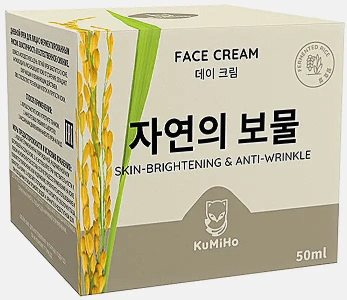 Крем для лица Kumiho питательный дневной с ферментированным рисом 50мл