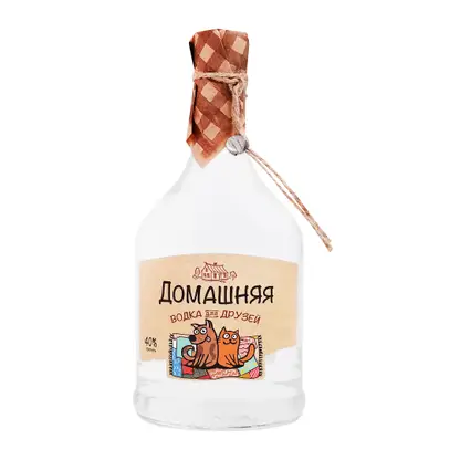Водка Питейный дом Домашняя для друзей 40% 500мл