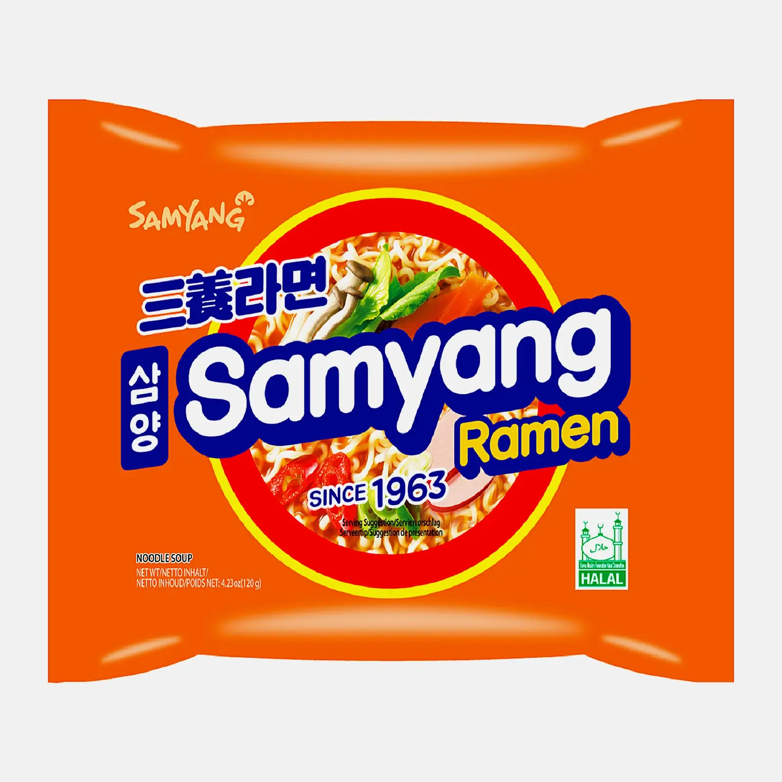 Изображение товара Рамен говядина Самянг 120г быстрое приготовление Высокий вкус