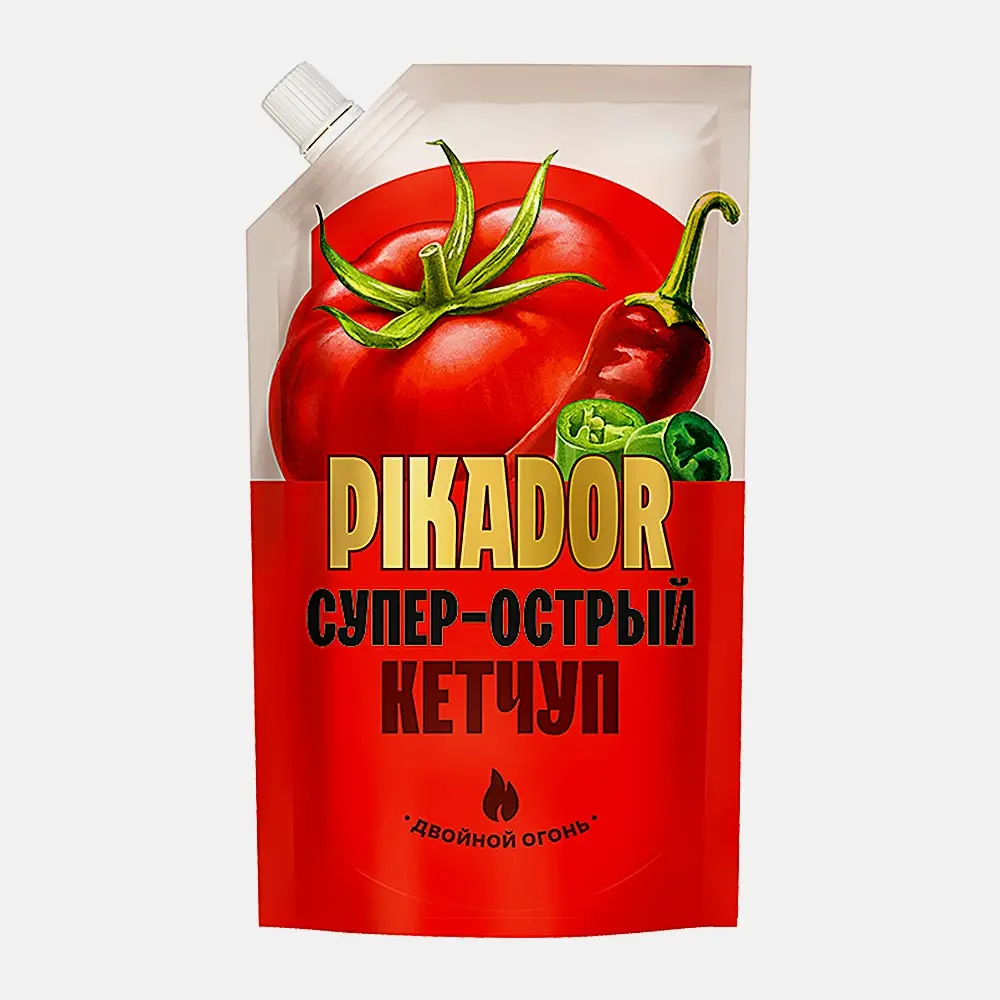 Изображение товара Кетчуп Супер-острый Pikador 300г натуральный острый соус