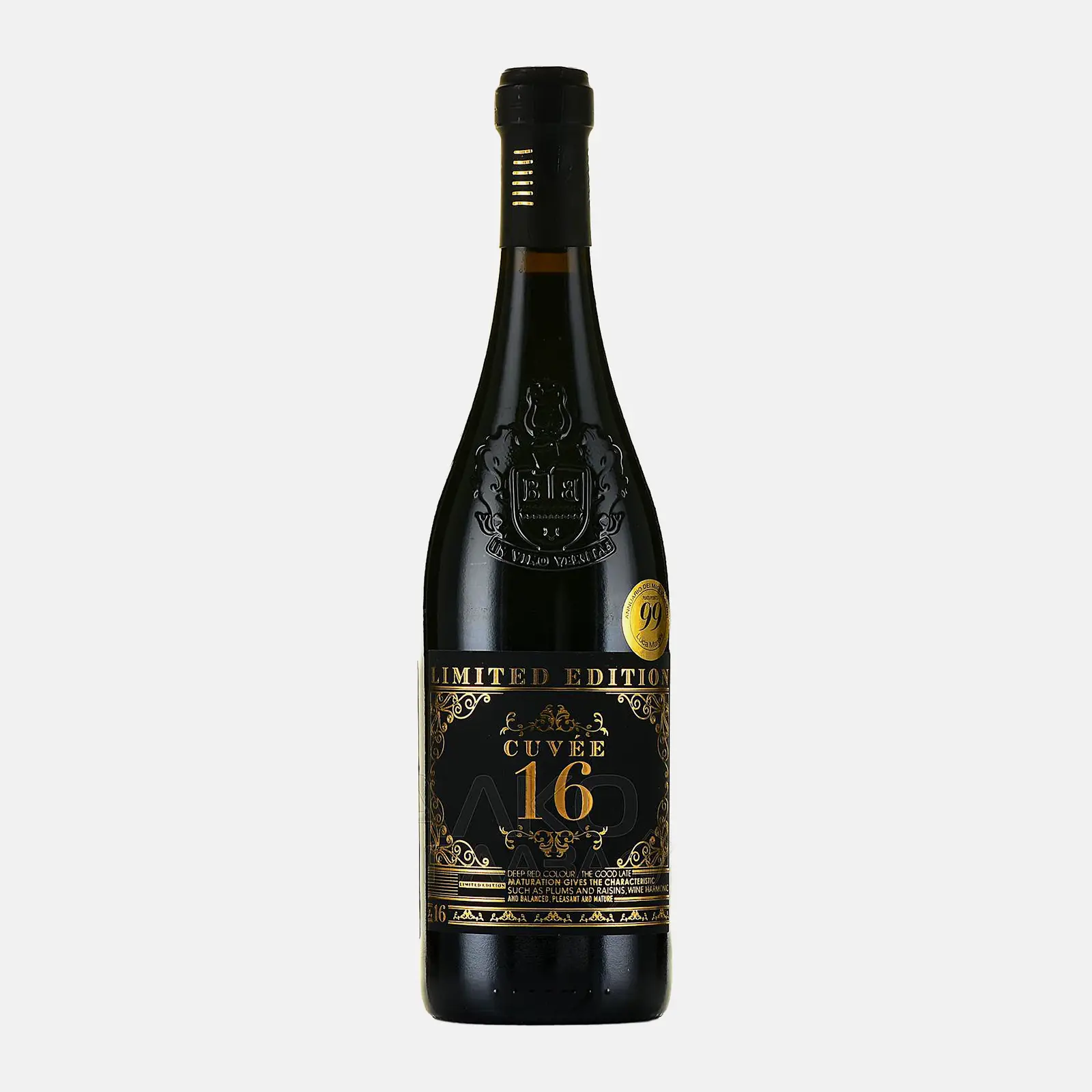 Красное полусухое вино Cuvee 16% 750мл