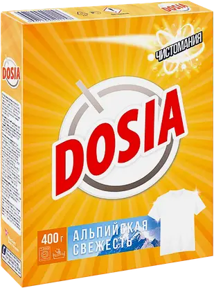 Стиральный порошок Dosia/Lorcan Optima Альпийская свежесть 400г