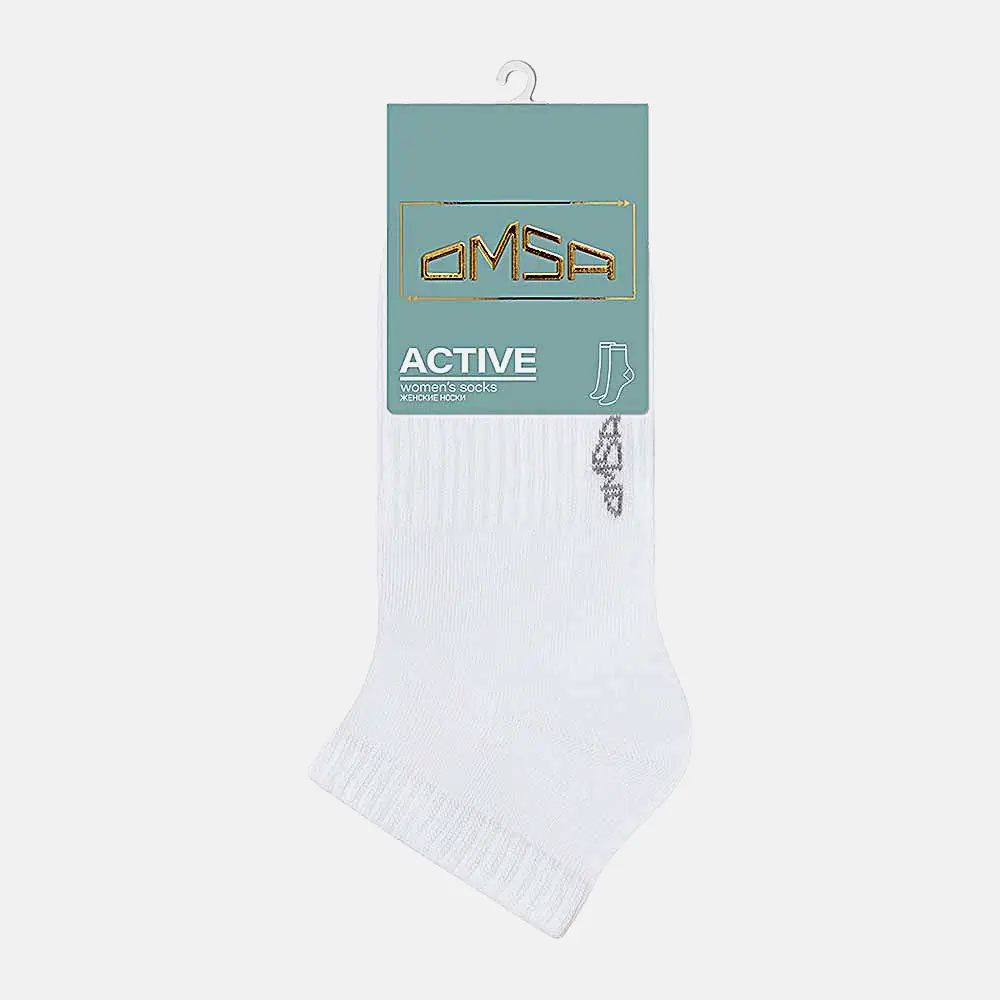 Белые носки женские укороченные р.35-38 Omsa Active Белые носки женские укороченные р.35-38 Omsa Active