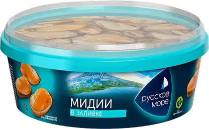Мидии в заливке Русское Море 300г