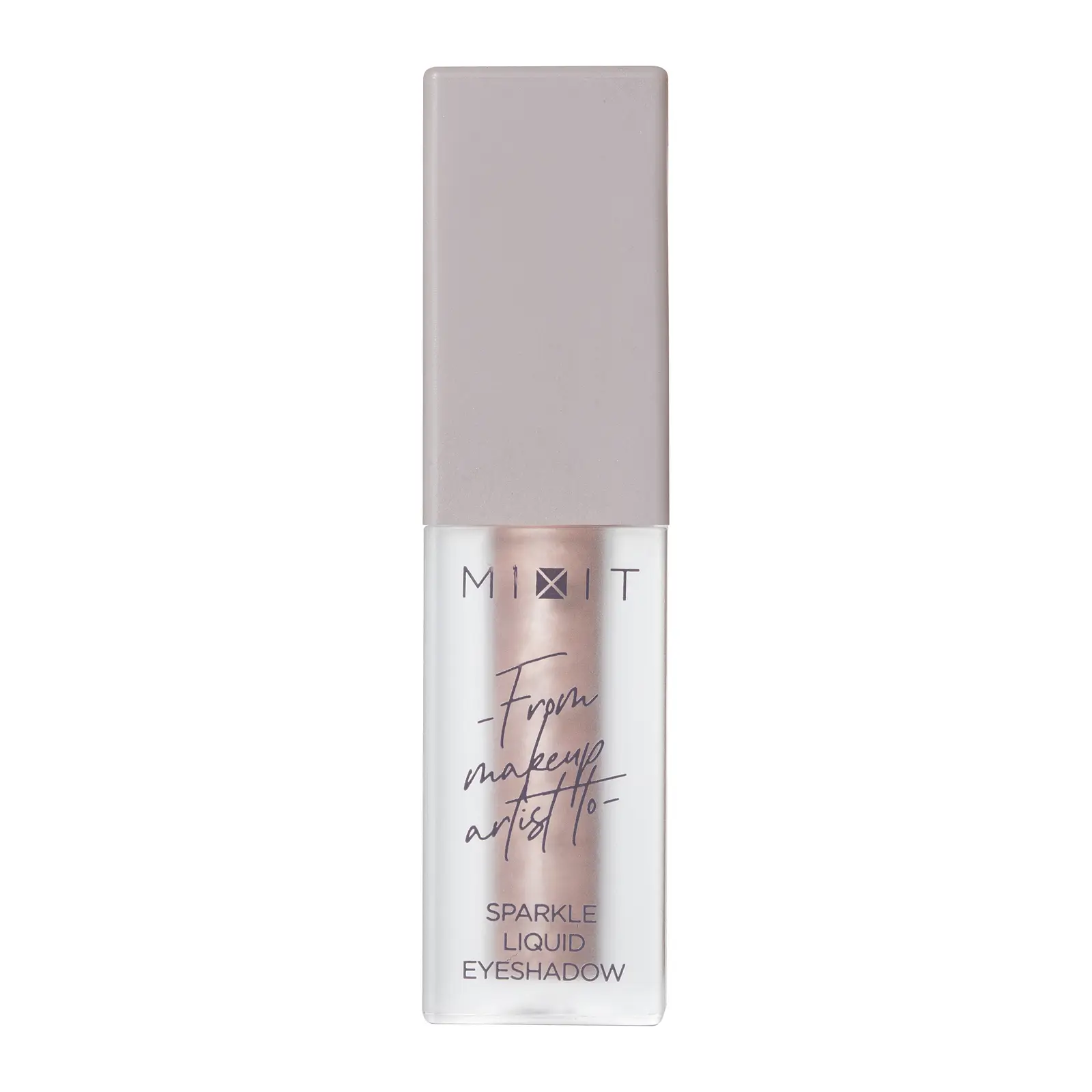Тени для век Mixit Make Up жидкие сияющие тон 02 3.8г