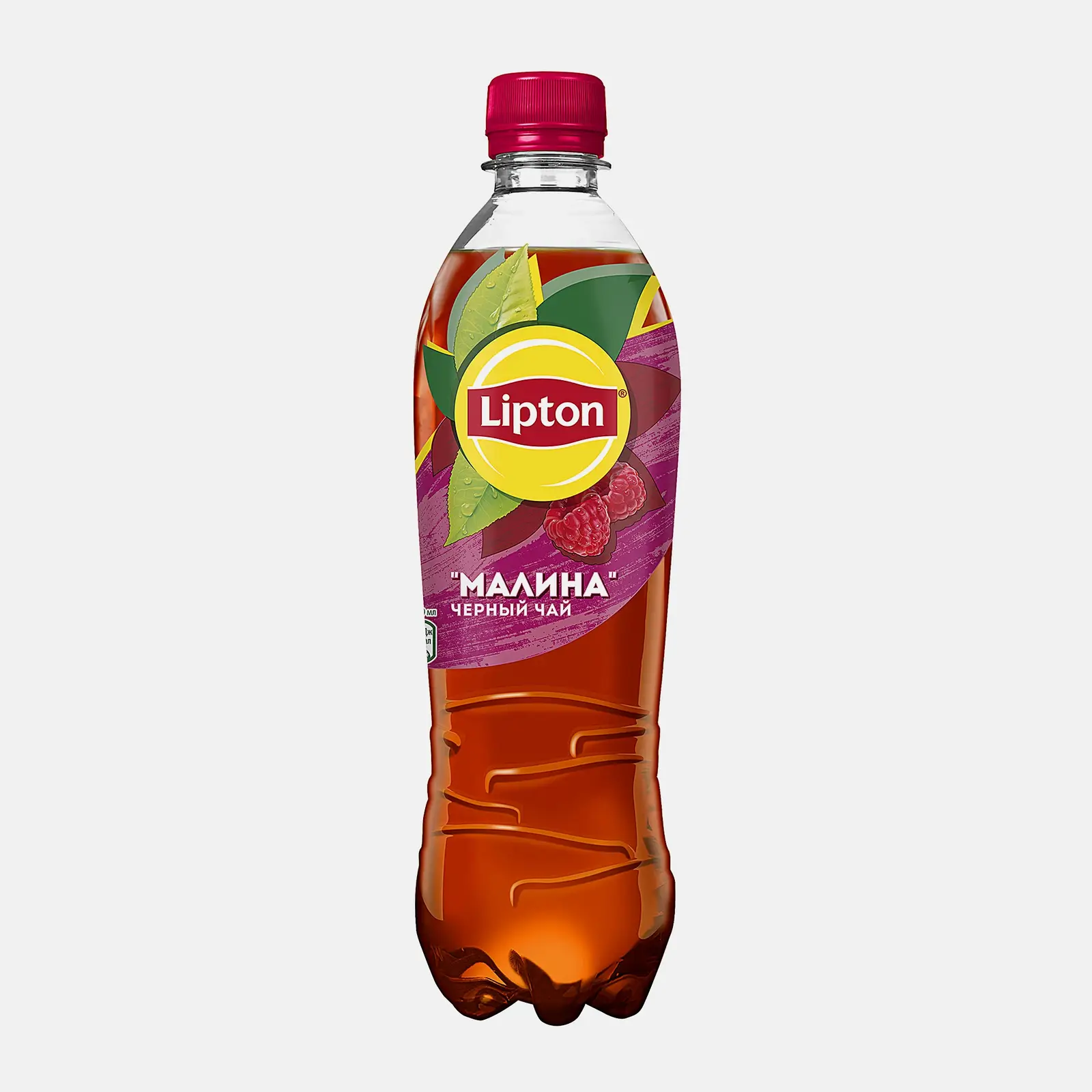 Изображение товара Холодный чай Lipton Малина 0.5л - освежающий напиток с натуральным вкусом Изображение товара Холодный чай Lipton Малина 0.5л - освежающий напиток с натуральным вкусом