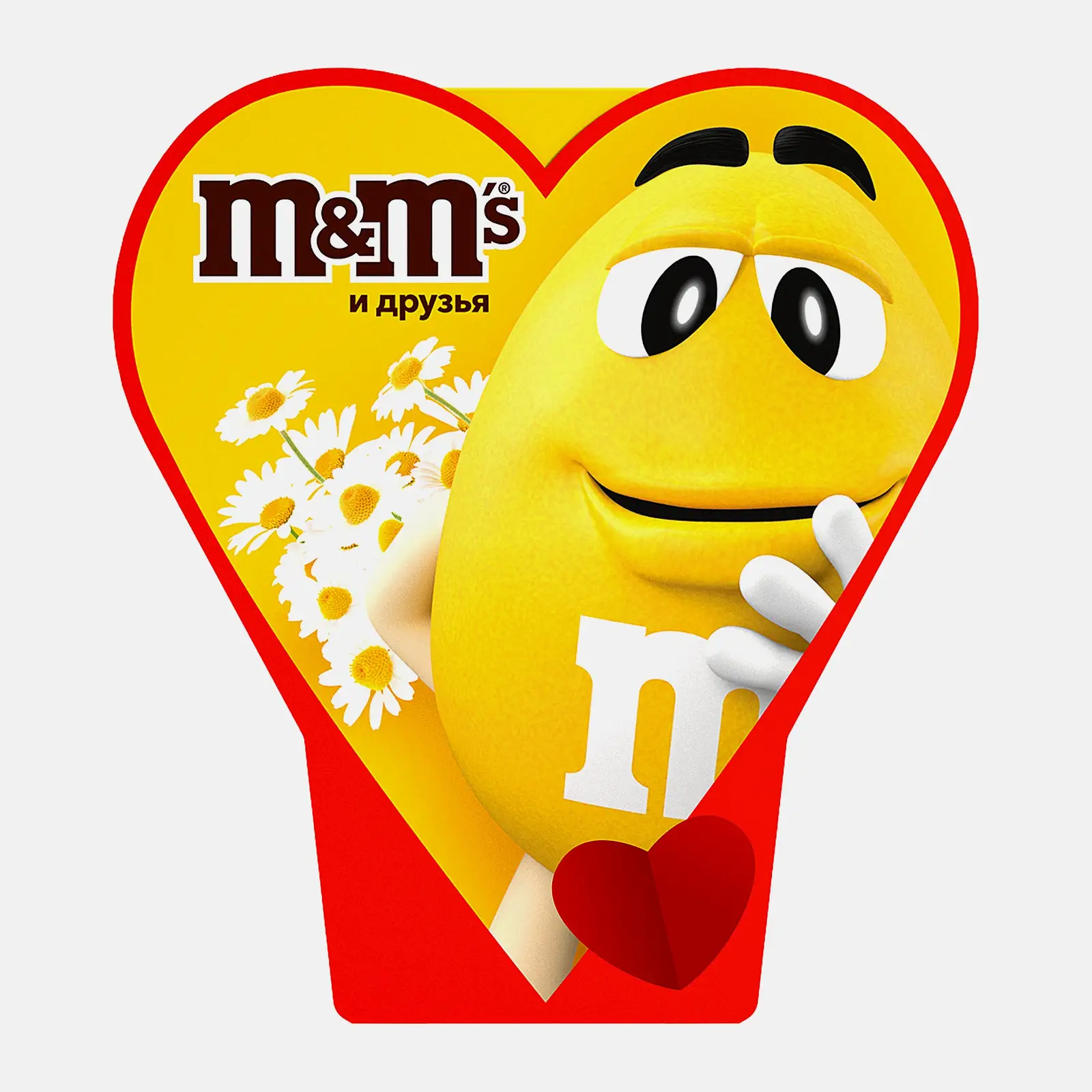 Подарочный набор Сердце M&M’s 127г в ассортименте