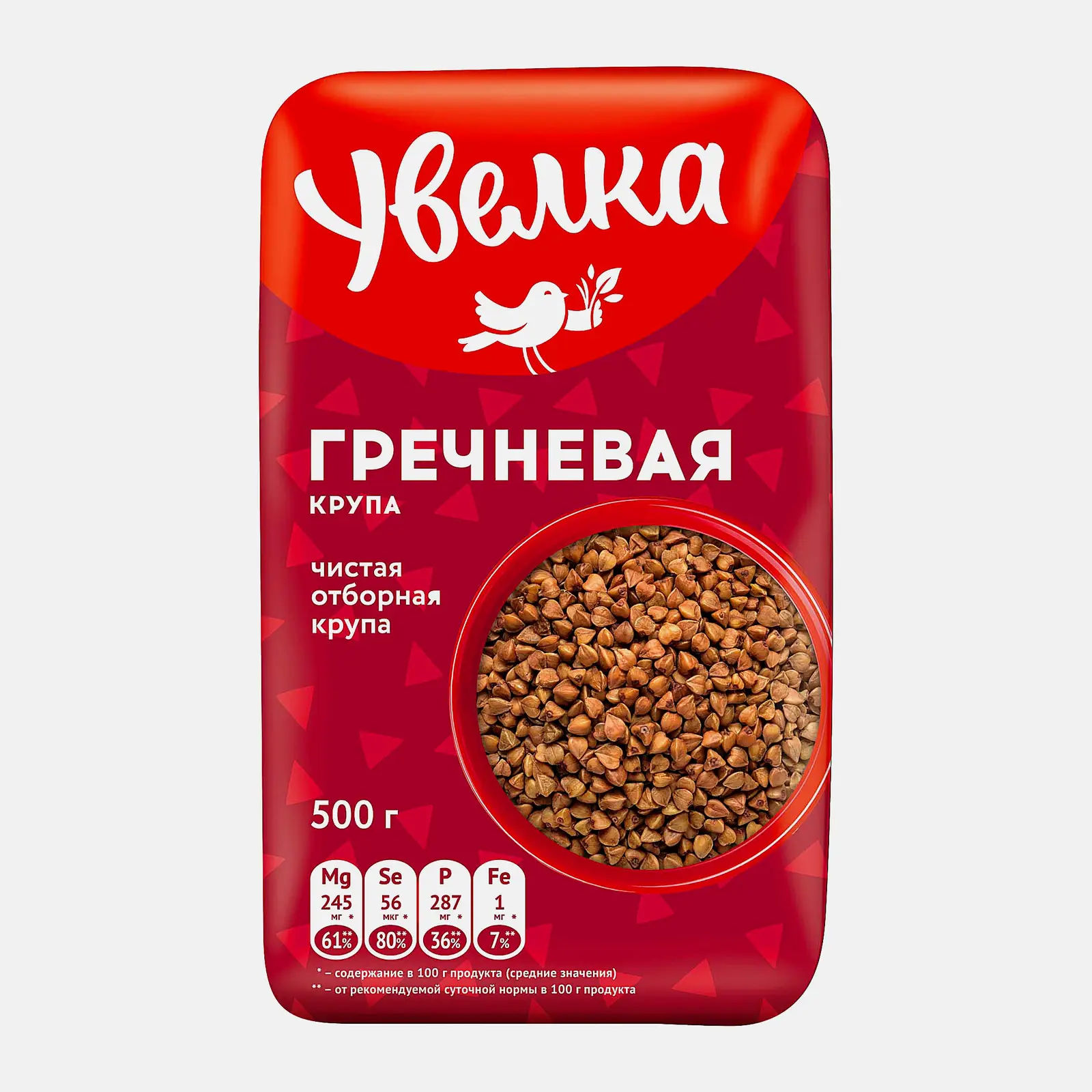 Изображение товара Крупа гречневая Увелка 500г Изображение товара Крупа гречневая Увелка 500г