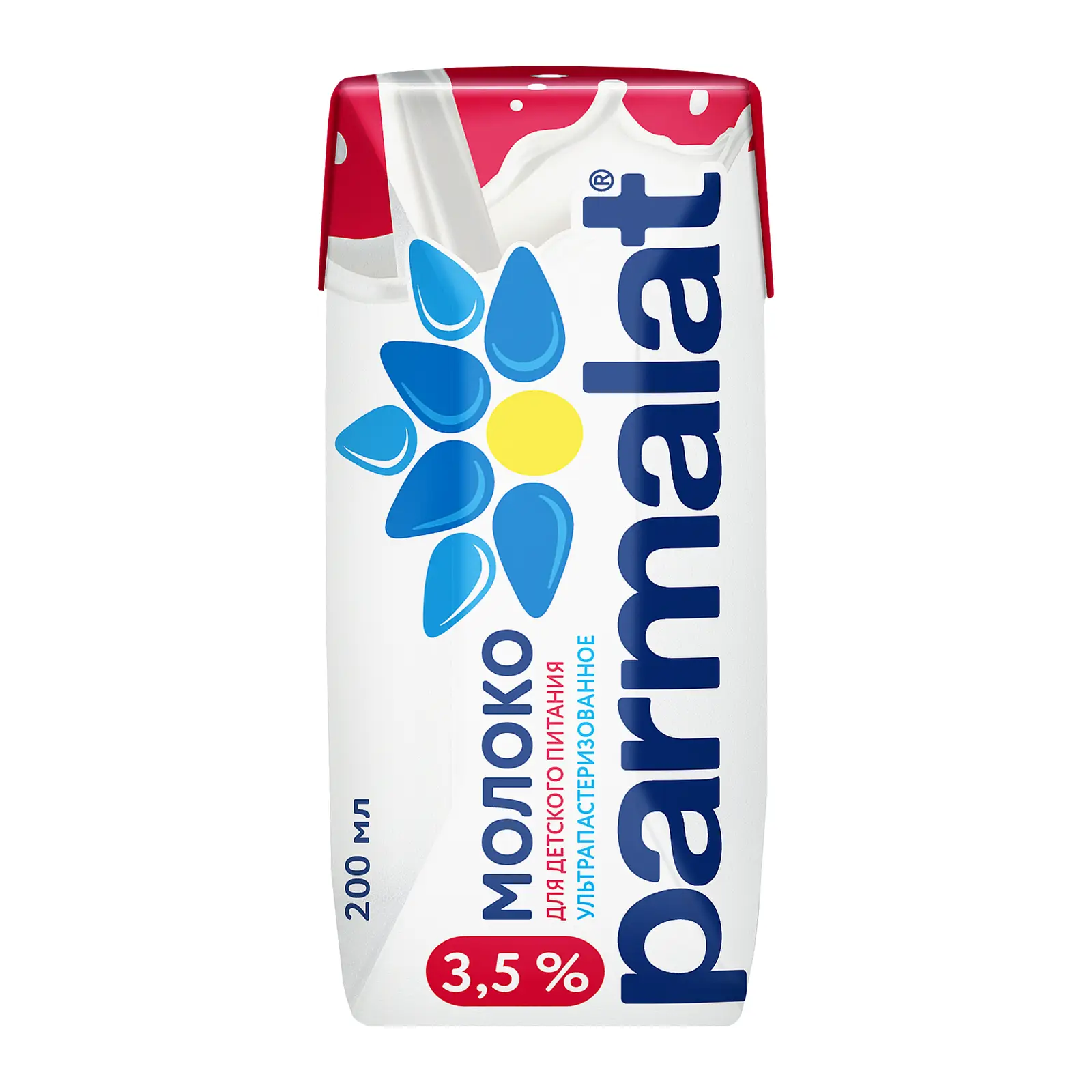 Изображение товара Молоко Parmalat Natura Premium ультрапастеризованное 3.5% 200мл