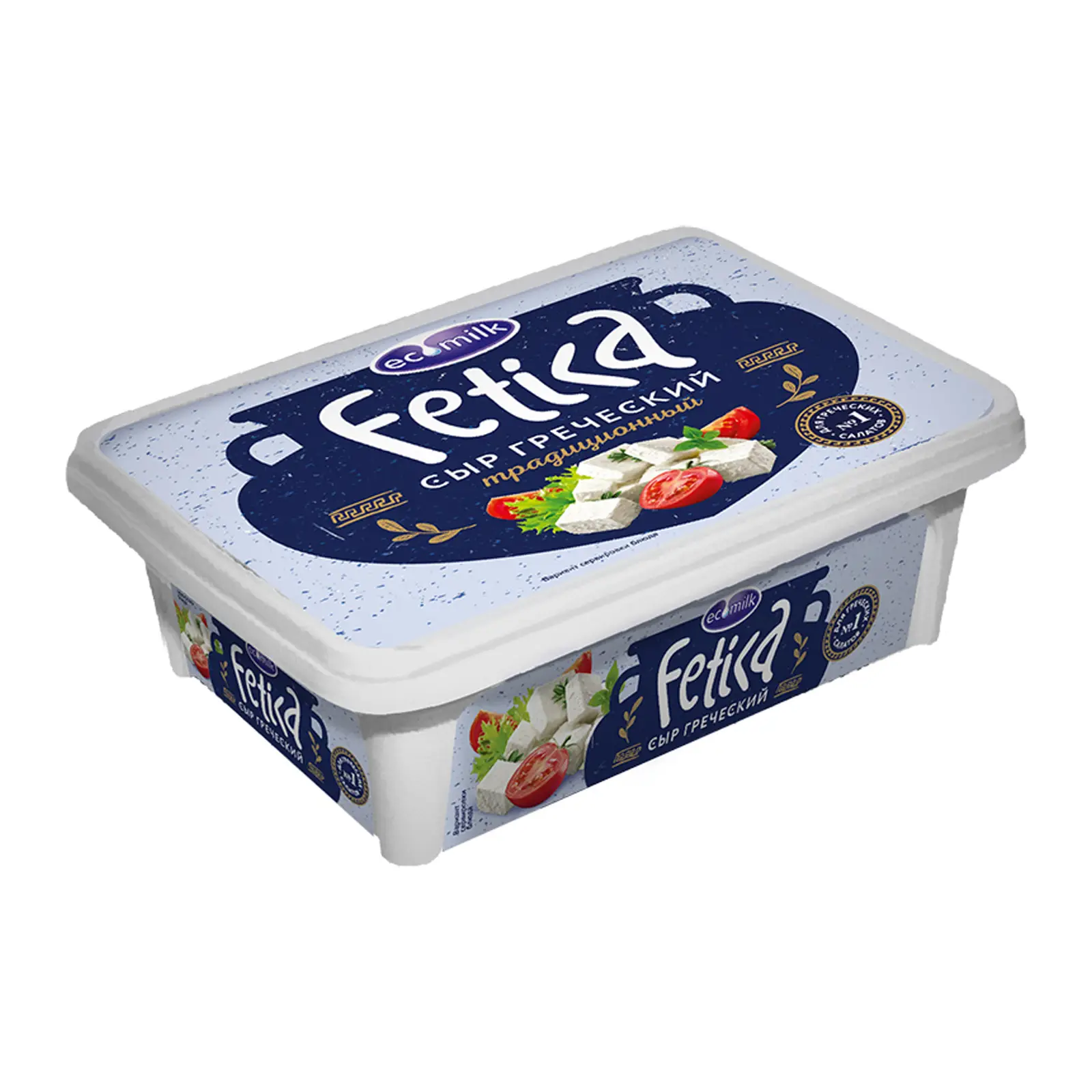 Изображение товара Экомилк Фетика рассольный сыр 40% 220г - вкусный и полезный продукт